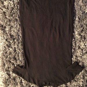 Women’s blk midi dress small Zara